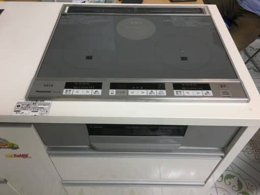 Bếp từ panasonic kz-f32ast hai từ một hồng ngoại có nướng mặt kính cao cấp