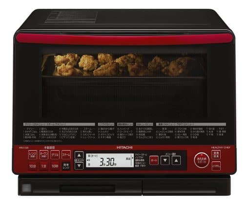 Lò vi sóng hitachi mro-ss8 r đối lưu với nướng bù ẩm