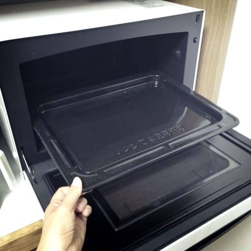 Lò vi sóng toshiba er-md7 26l inverter vi sóng đối lưu, nướng mái vòm đá