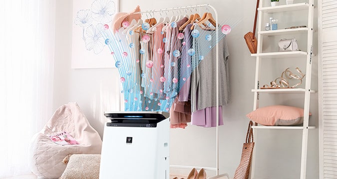 Lọc Không Khí Sharp Ki-Ls70 Chức Năng Lọc Bụi 2.5Pm Và Bù Ẩm Lọc Không Khí Sharp Ki-Ls70