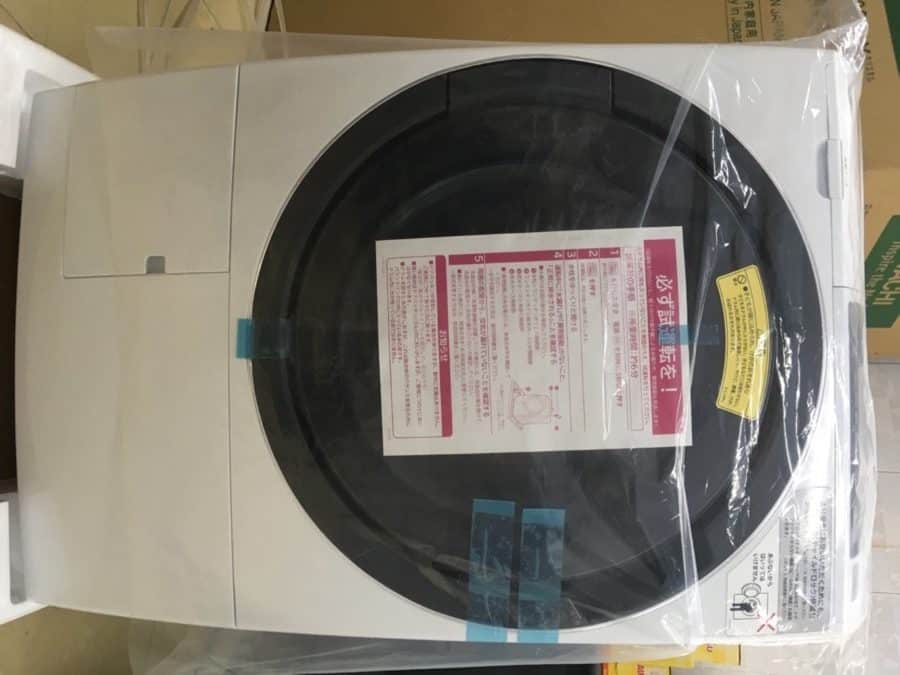Máy giặt Hitachi BD-SG100AL-W lồng nghiêng có sấy