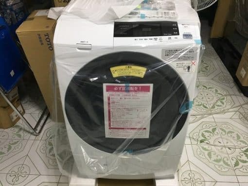 Máy giặt lồng nghiêng có sấy hitahchi bd-s3800 giặt 10 kg sấy 6kg