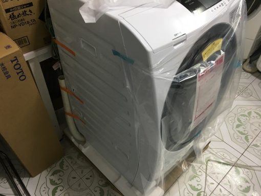 Máy giặt lồng nghiêng có sấy hitahchi bd-s3800 giặt 10 kg sấy 6kg