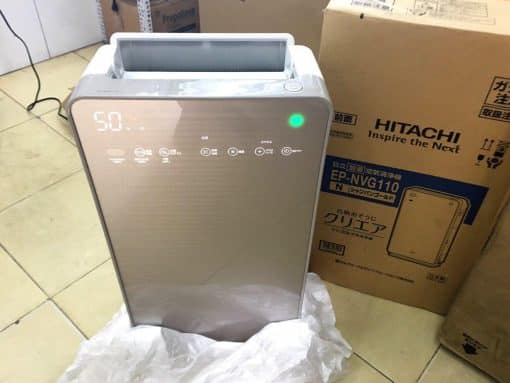 Máy lọc không khí hitachi ep-nvg110 với chức năng bù ẩm