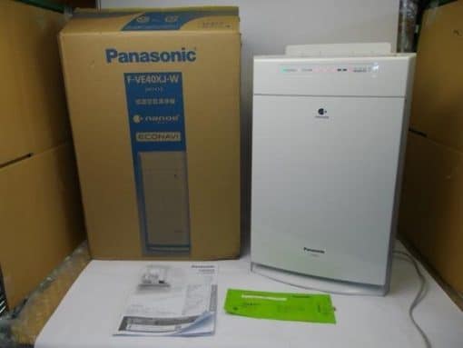 Máy lọc không khí kiêm bù ẩm panasonic f-ve40xj-w có econavi và nanoe khử mùi diệt khuẩn