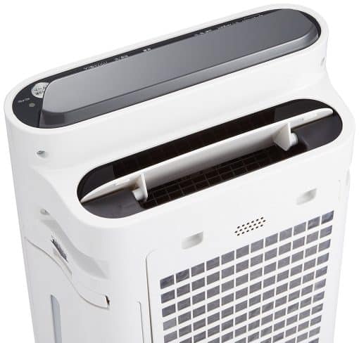 Máy lọc không khí sharp kc-f50-w(trắng) với chức năng bù ẩm