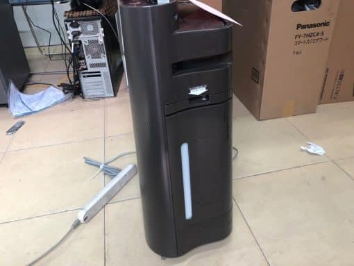 Máy lọc không khí sharp kc-f70-t(xám đỏ) với chức năng bù ẩm