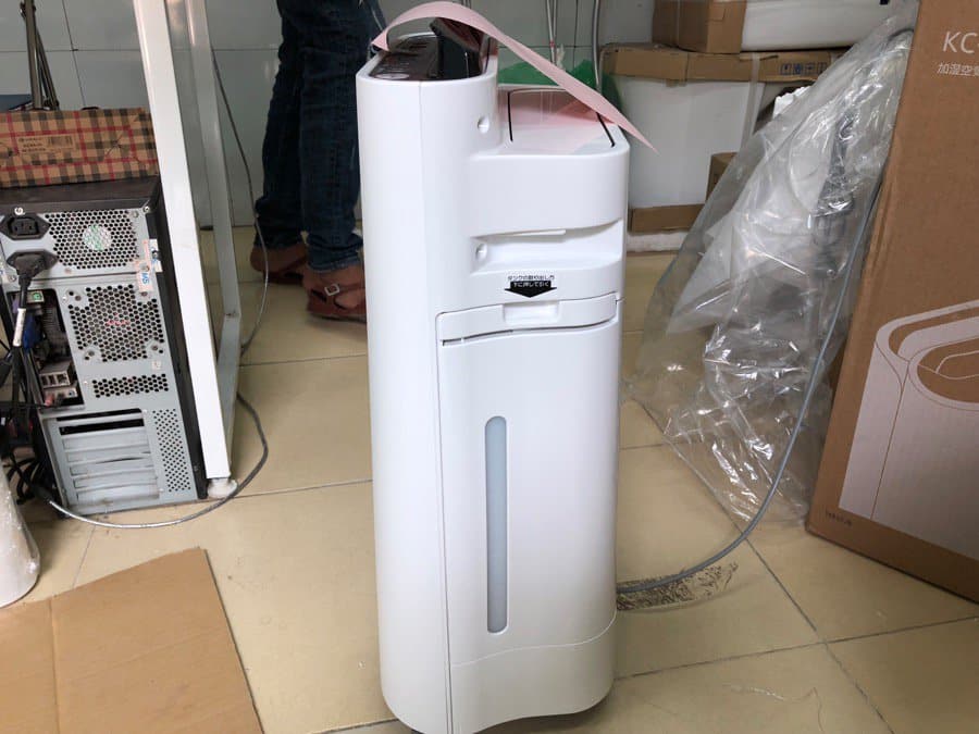 Máy lọc không khí Sharp KC-G50-W có chức năng bù ẩm