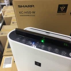 Máy Lọc Không Khí Sharp Kc-H50 Có Chức Năng Cân Bằng Độ Ẩm