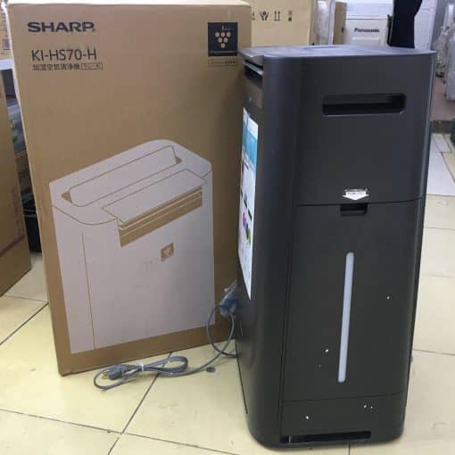 Máy lọc không khí sharp ki-hs70-h (màu nâu) chức năng cân bằng độ ẩm