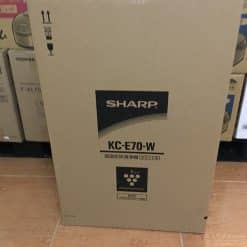 Máy Lọc Không Khí Sharp Kiêm Bù Ẩm Tạo Ion Plasma Khử Mùi Diệt Khuẩn Kc-E70-W