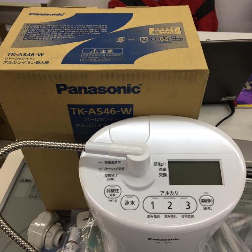 Máy lọc nước panasonic tk-as46-w (màu trắng) điện phân và tạo ion kiềm