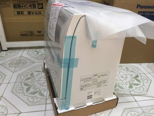 Máy rửa bát chén panasonic np-tr9-w có econavi và khử mùi diệt khuẩn