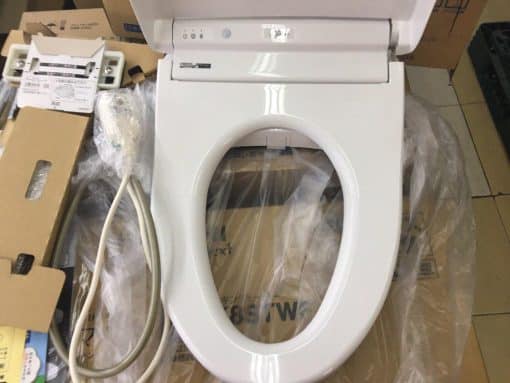 Nắp bệt tự động toto tcf8cm56 rửa tự động và có điều khiển từ xa