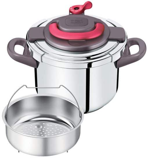 Nồi áp suất t-fal 6. 0l one-touch phù hợp với bếp điện từ (ih)