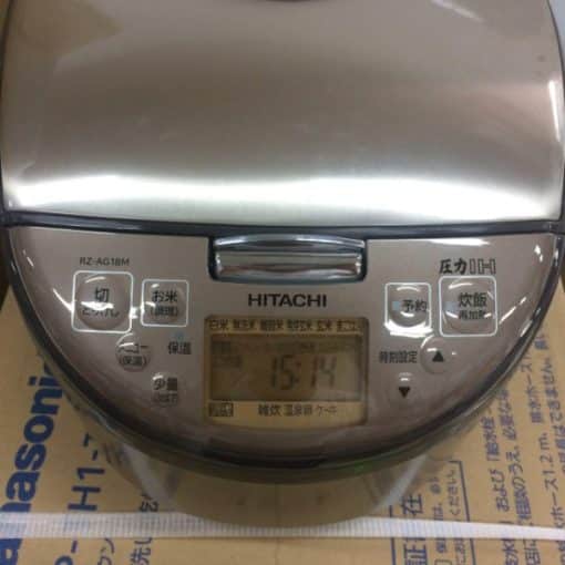 Nồi cơm điện hitachi rz-ag18m dung tích 1,8l với cao tần ih và áp suất
