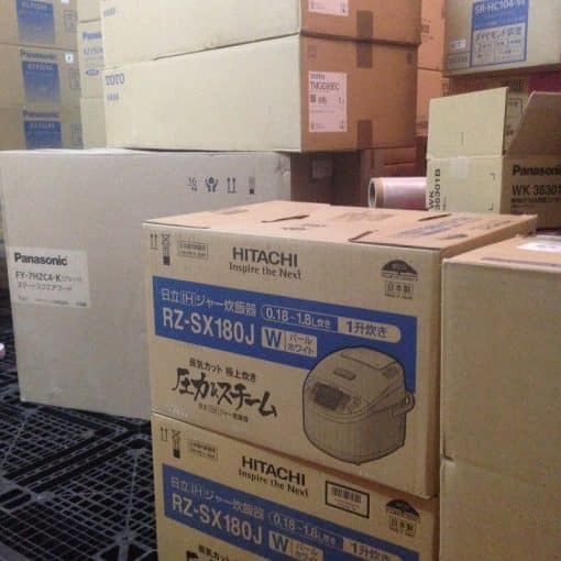 Nồi cơm điện hitachi rz-sx180j-w có áp suất màu trắng dung tích 1. 8l