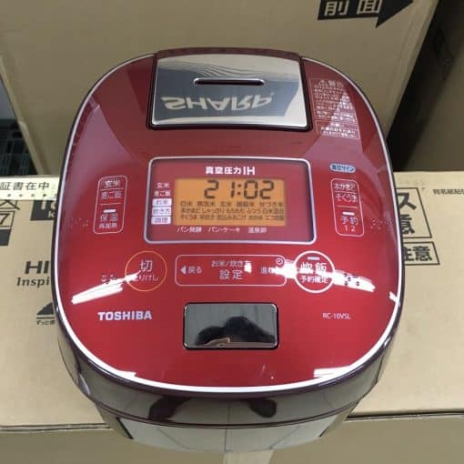 Nồi cơm điện toshiba rc-10vsl có áp suất và hút chân không
