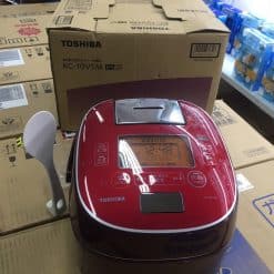 Nồi Cơm Điện Toshiba Rc-10Vsm-Rs (Màu Đỏ) Chức Năng Cao Tần Ih Và Hút Chân Không