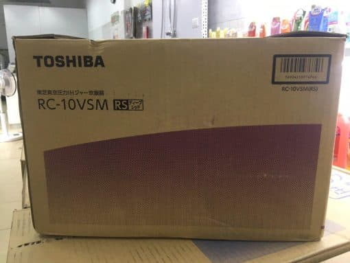 Nồi cơm điện toshiba rc-10vsm-rs (màu đỏ) chức năng cao tần ih và hút chân không