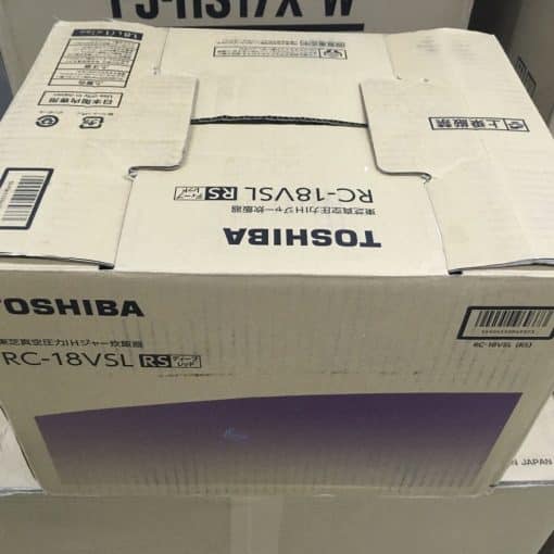Nồi cơm điện toshiba rc-18vsl dung tích 1,8l có áp suất và hút chân không
