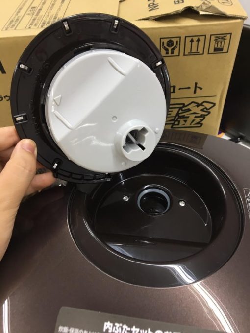 Nồi cơm điện zojirushi np-bh18-wa (màu trắng) áp suất và chức năng tách đường