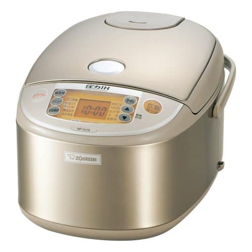 Nồi cơm điện zojirushi np-hj18 cao tần áp suất vỏ thép không gỉ dung tích 1l8