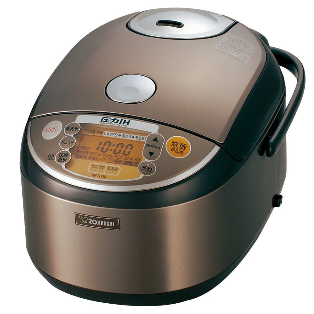 Nồi cơm điện ZOJIRUSHI NP-NY18-XJ với cao tần IH và áp suất