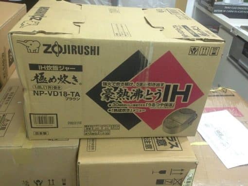 Nồi cơm điện zojirushi np-vd18-ta (ih cao tần) loại 1. 8l