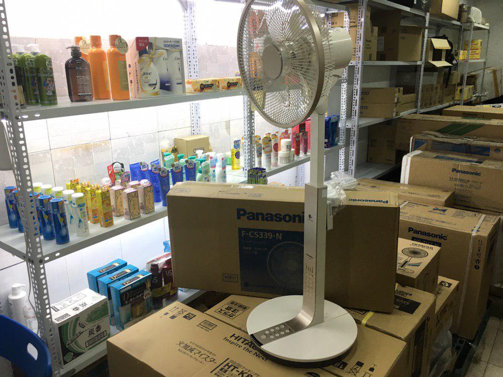 Quạt điện Panasonic F-CS339 động cơ DC và tạo NanoE khử mùi diệt khuẩn
