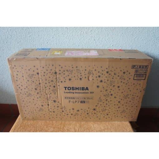 Quạt Điện Toshiba F-Lp7 Có Điều Khiển Từ Xa, Cánh Rộng 30Cm, Màu Trắng