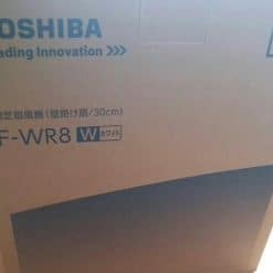 Quạt Điện Treo Tường Toshiba F-Wr8 W Có Điều Khiển Từ Xa Sải Cánh 30Cm