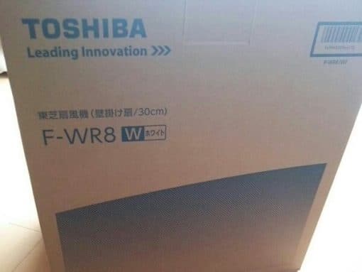 Quạt Điện Treo Tường Toshiba F-Wr8 W Có Điều Khiển Từ Xa Sải Cánh 30Cm