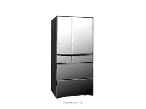 Tủ lạnh hitachi r-x7300f-x 6 cửa mặt gương hút chân không cửa điện trợ lực