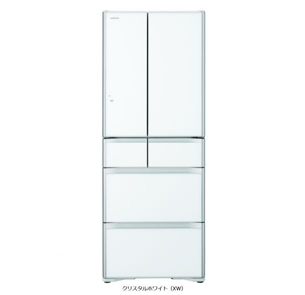 Tủ lạnh Hitachi R-XG5600G với 6 cửa mặt gương và hút chân không
