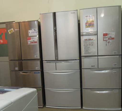 Tủ lạnh nội địa nhật bản national 300l-620l loại 5-6 cánh có inverter, khử mùi, diệt khuẩn, làm đá tự động...