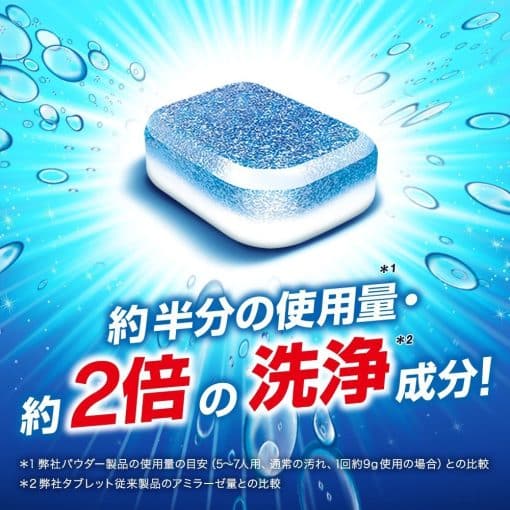 Viên rửa bát chén cho máy finish (72 viên) thể rắn