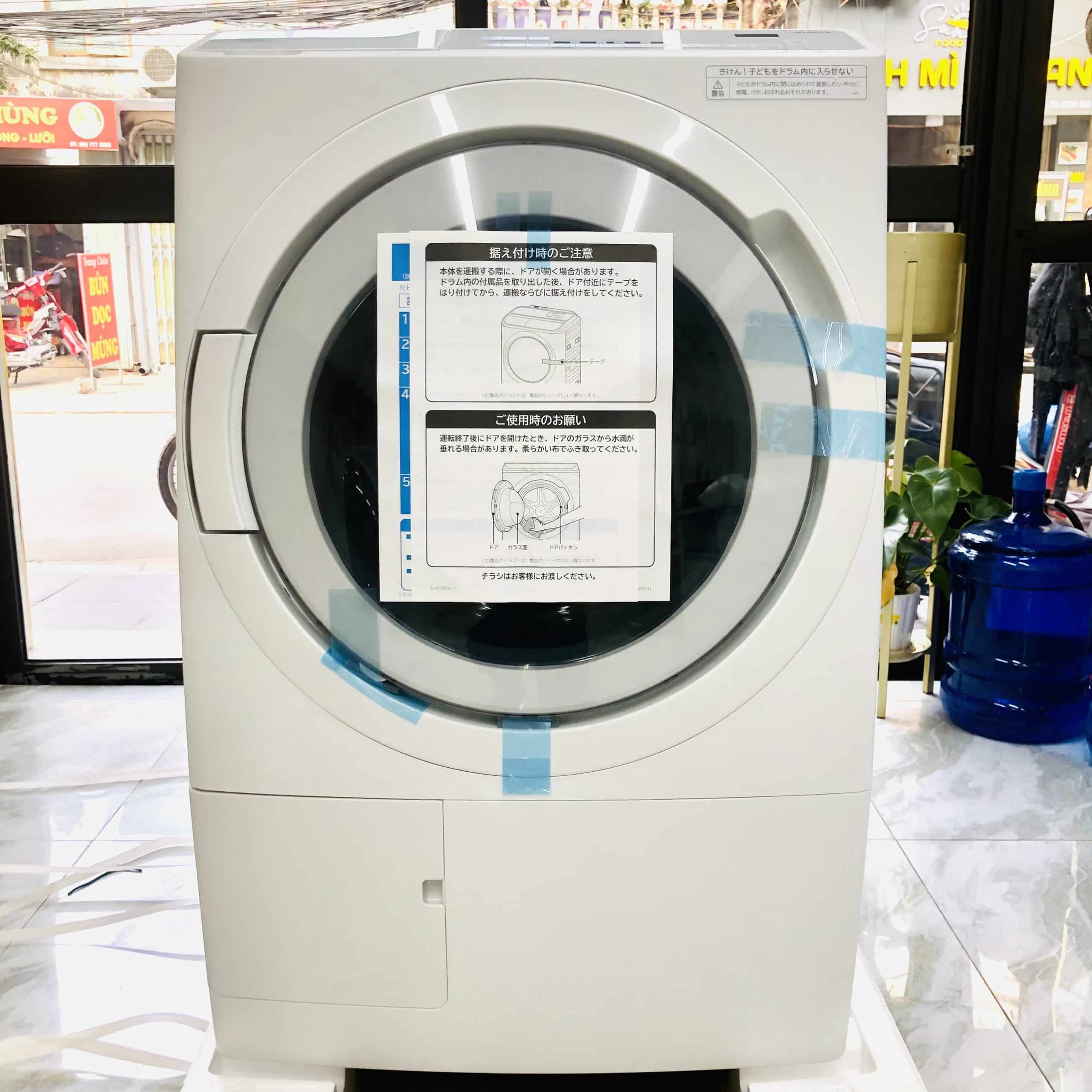 Máy giặt Hitachi BD-SX120HL giặt 12kg và sấy 6kg