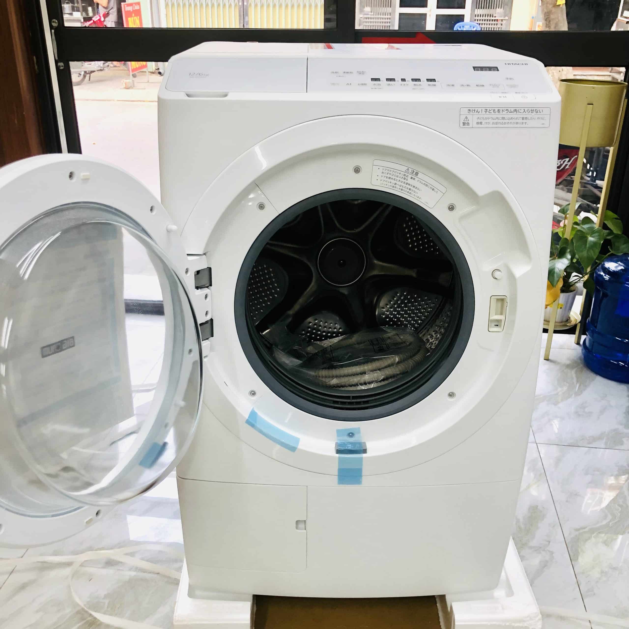 Máy giặt Hitachi BD-SX120HL giặt 12kg và sấy 6kg