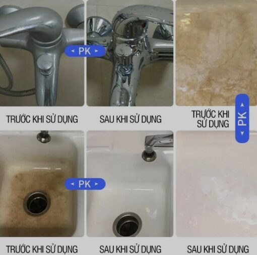 Chai Dung Dịch Tẩy Rửa Cặn Canxi Chuyên Dụng Cực Kì Hiệu Quả - Hình Ảnh 3