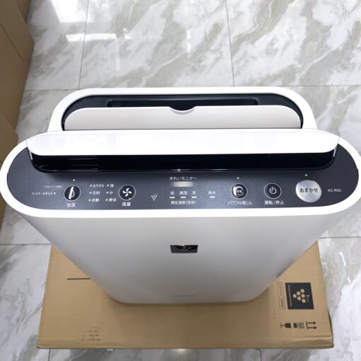 Máy Lọc Không Khí Sharp Kc-R50-W (Màu Trắng) Có Bù Ẩm - Hình Ảnh 4