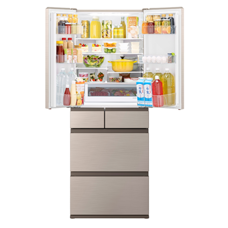 Tủ Lạnh Hitachi R-Hw62S-N (Màu Vàng Cát) Dung Tích 617 Lít