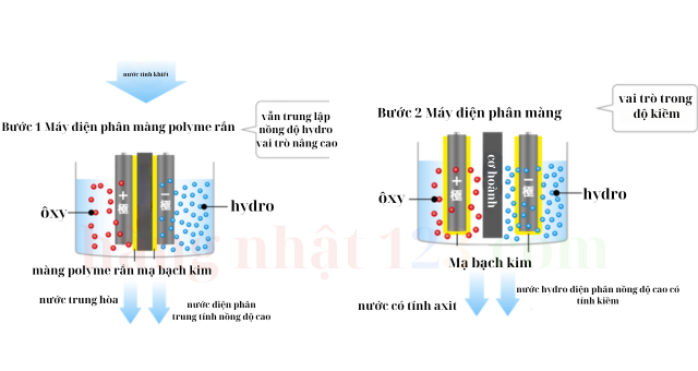 Máy Lọc Nước Ion Kiềm Trim Ion Gracia