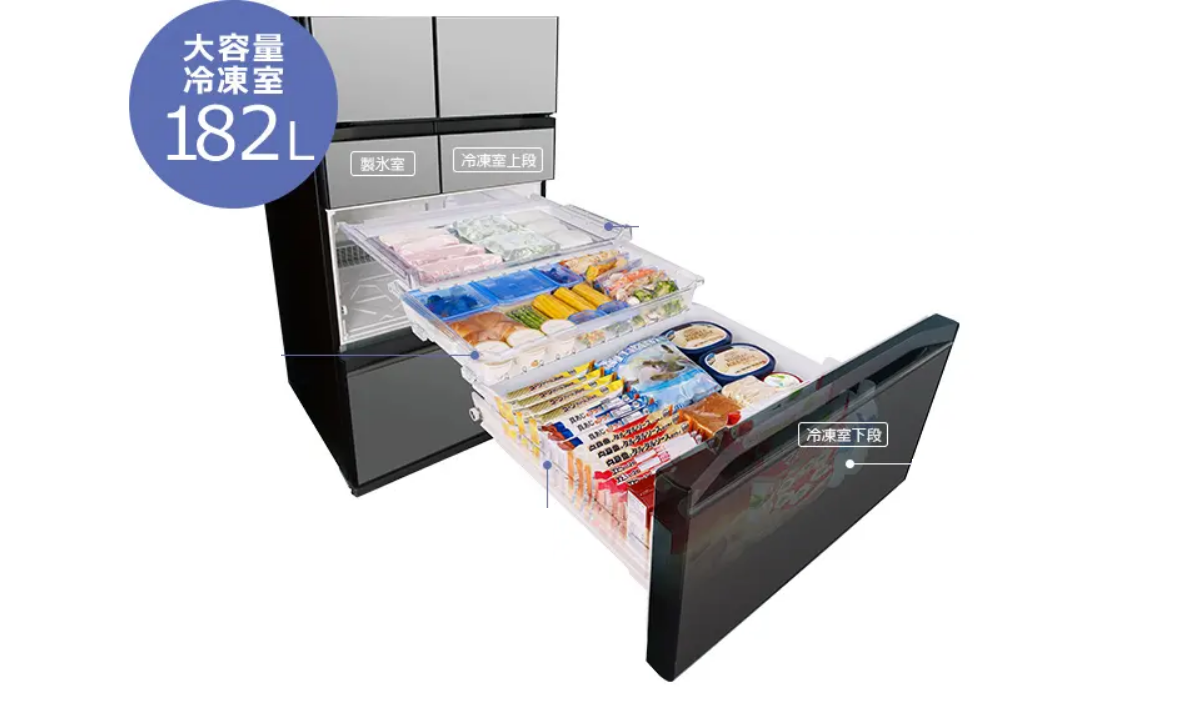 Tủ Lạnh Nội Địa Nhật Bản Hitachi R-Wxc74V