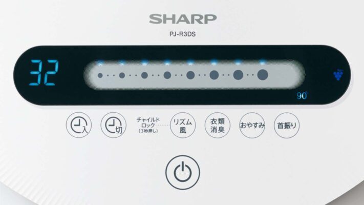 Quạt Sharp Pj-R3Ds 32 Tốc Độ Quạt