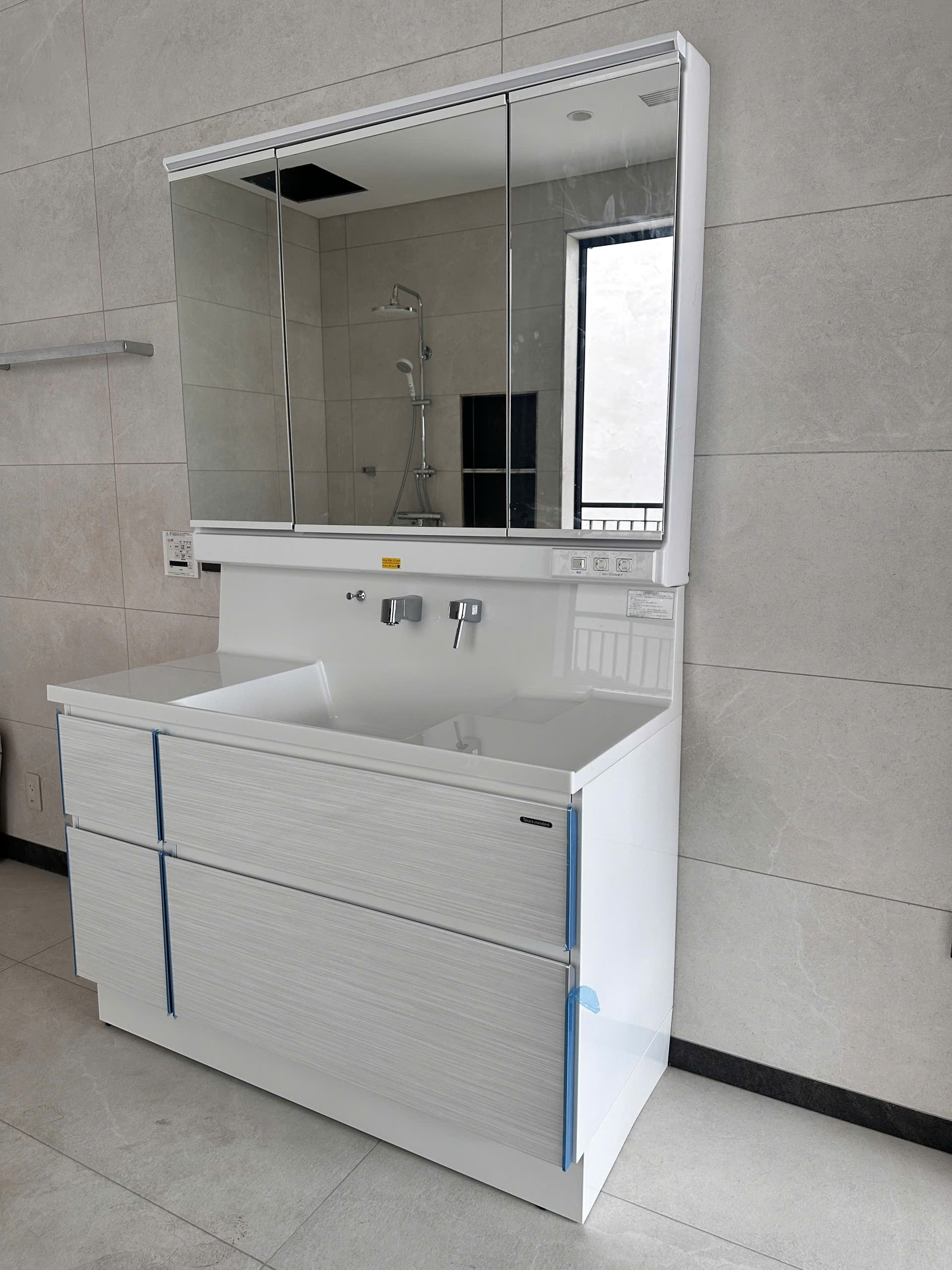 Tủ Gương Takara Famille S-Yer120Hxa-Ybw Size 120Cm Tủ Gương Takara Famille S-Yer120Hxa-Ybw Size 120Cm - Ảnh 3