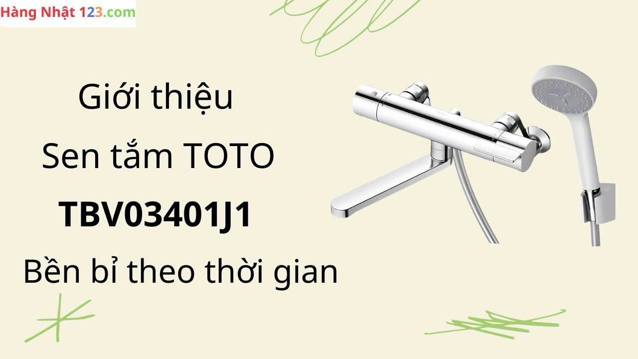 Sen Tắm Nhật Nội địa TOTO TBV03401J1 | Giá Ưu Đãi 2026