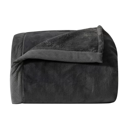 Chăn Lông Cừu Kirkland Plush Blanket Queen - Hình Ảnh 4