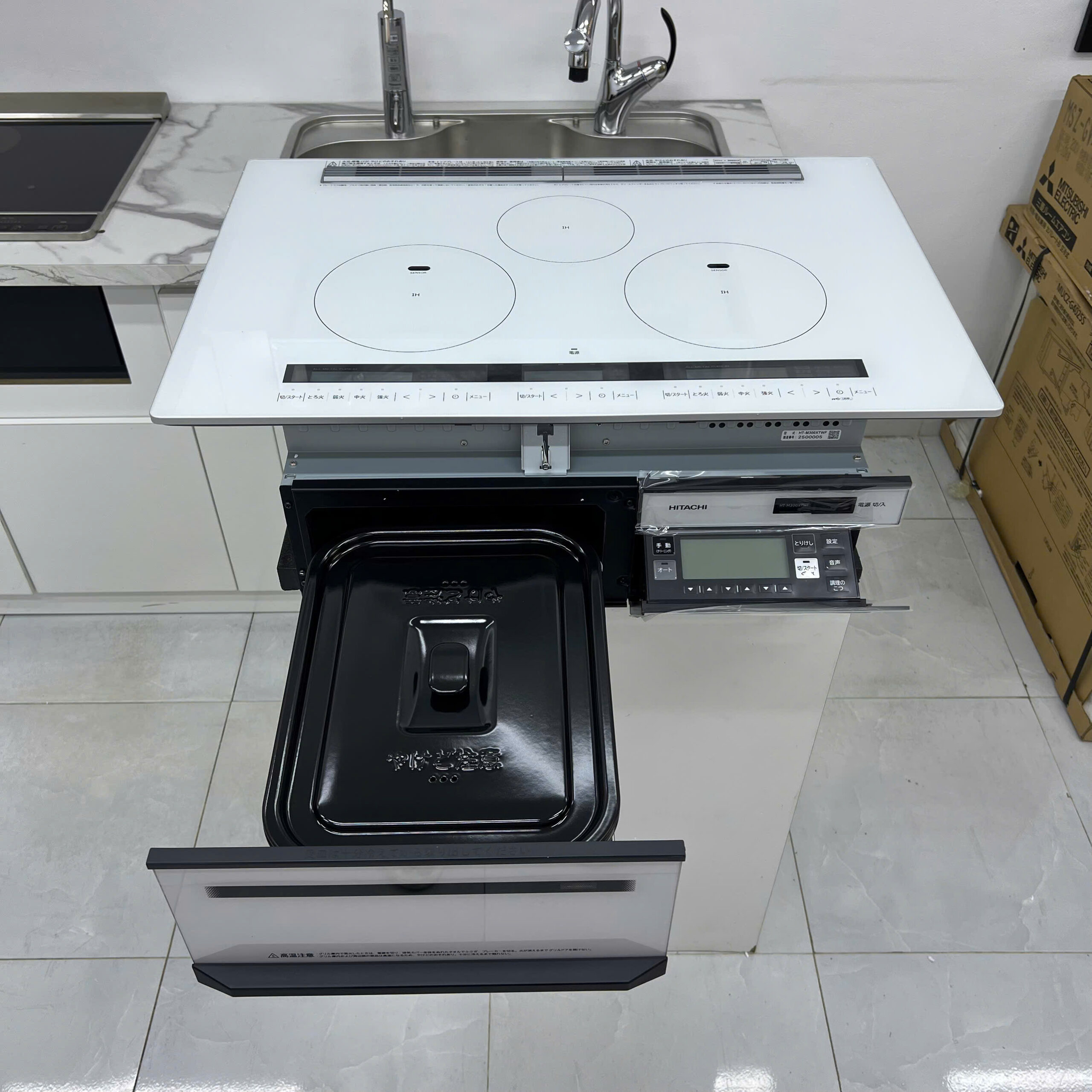 Bếp từ Hitachi HT-M300XTWF All Metal mặt bếp rộng 75cm - Ảnh 6