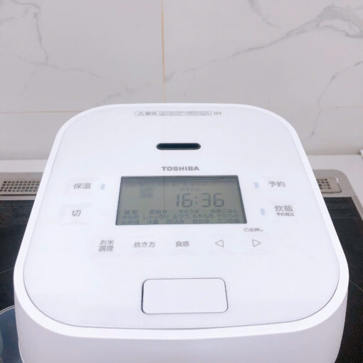 Nồi Cơm Điện Toshiba Rc-10Hgw-W (Màu Trắng) Cao Tần, Áp Suất Và Hút Chân Không - Hình Ảnh 3